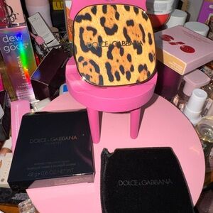 Dolce & Gabbana Leopard Print Compact - Gold, Black